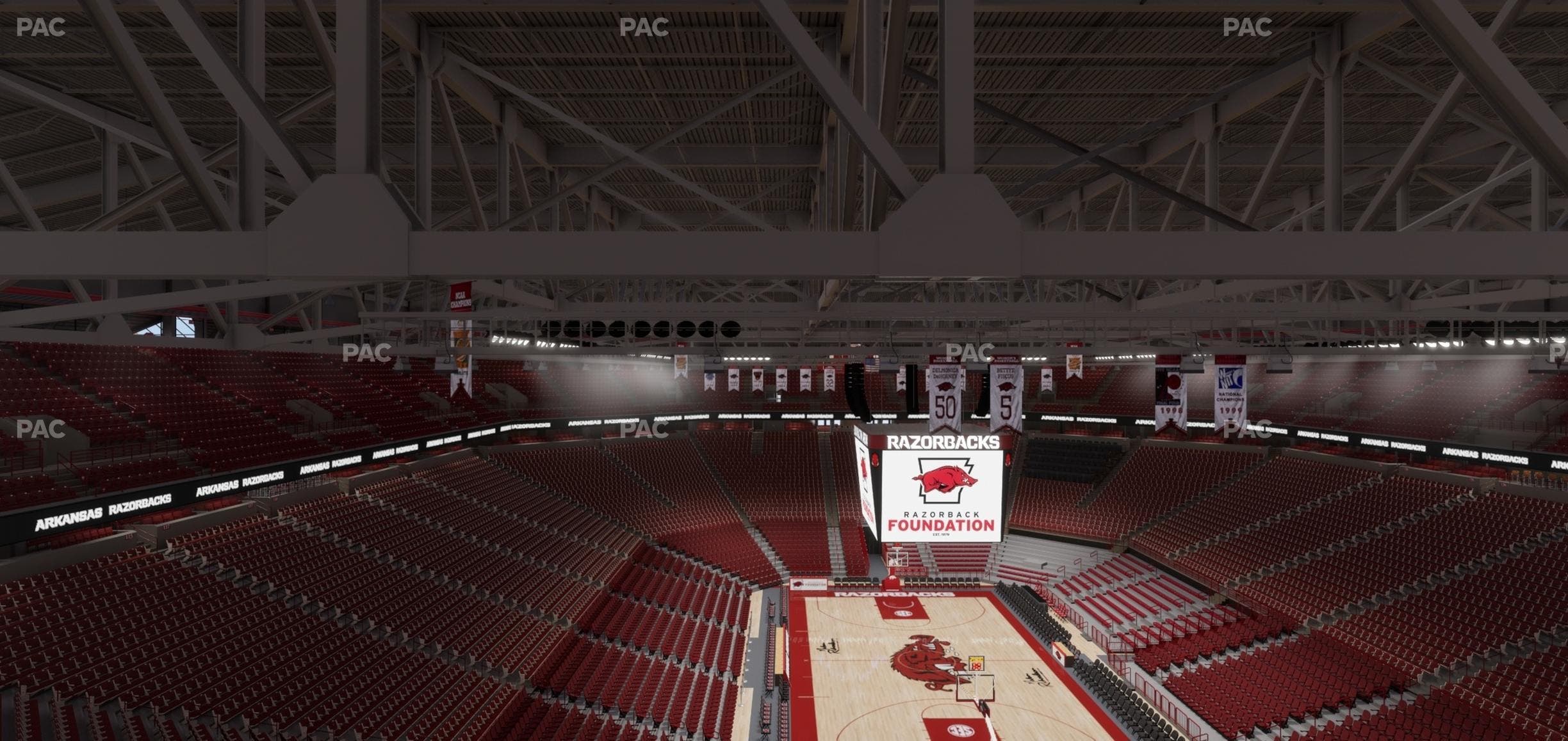 Bud Walton Arena - Section 210 Seat View