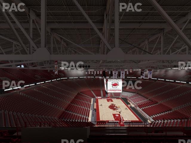 Bud Walton Arena - Section 210 Seat View