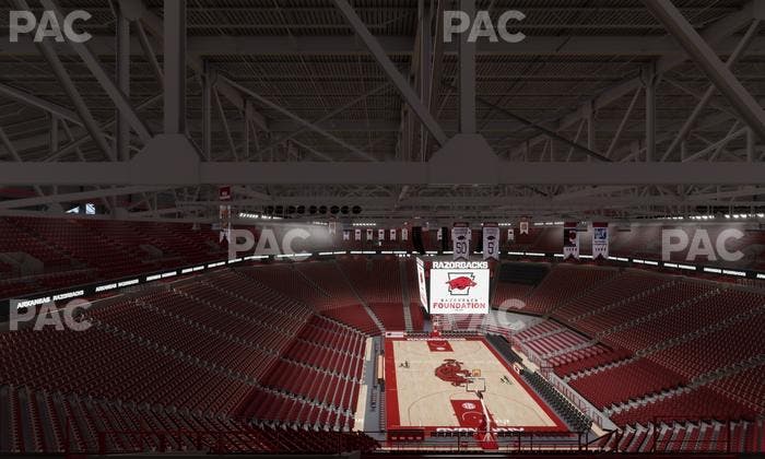 Bud Walton Arena - Section 210 Seat View
