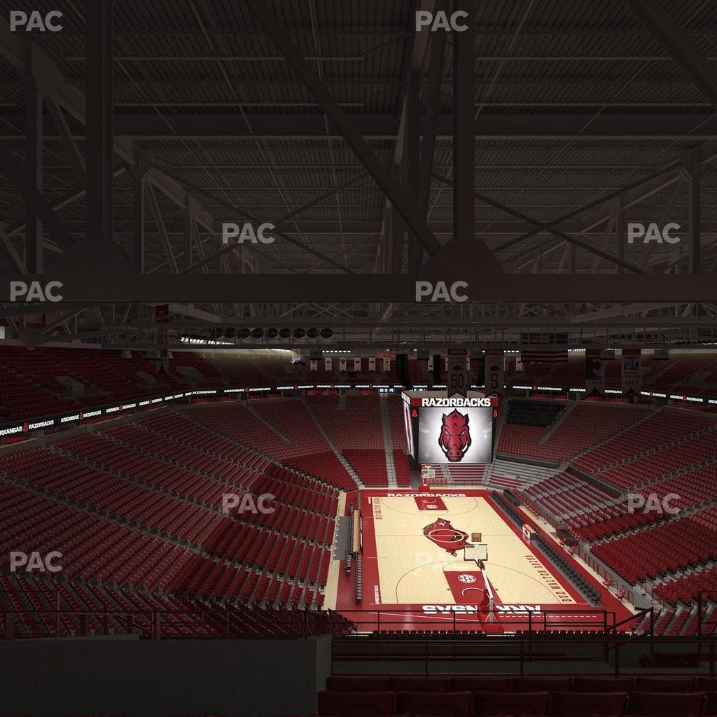 Bud Walton Arena - Section 210 Seat View