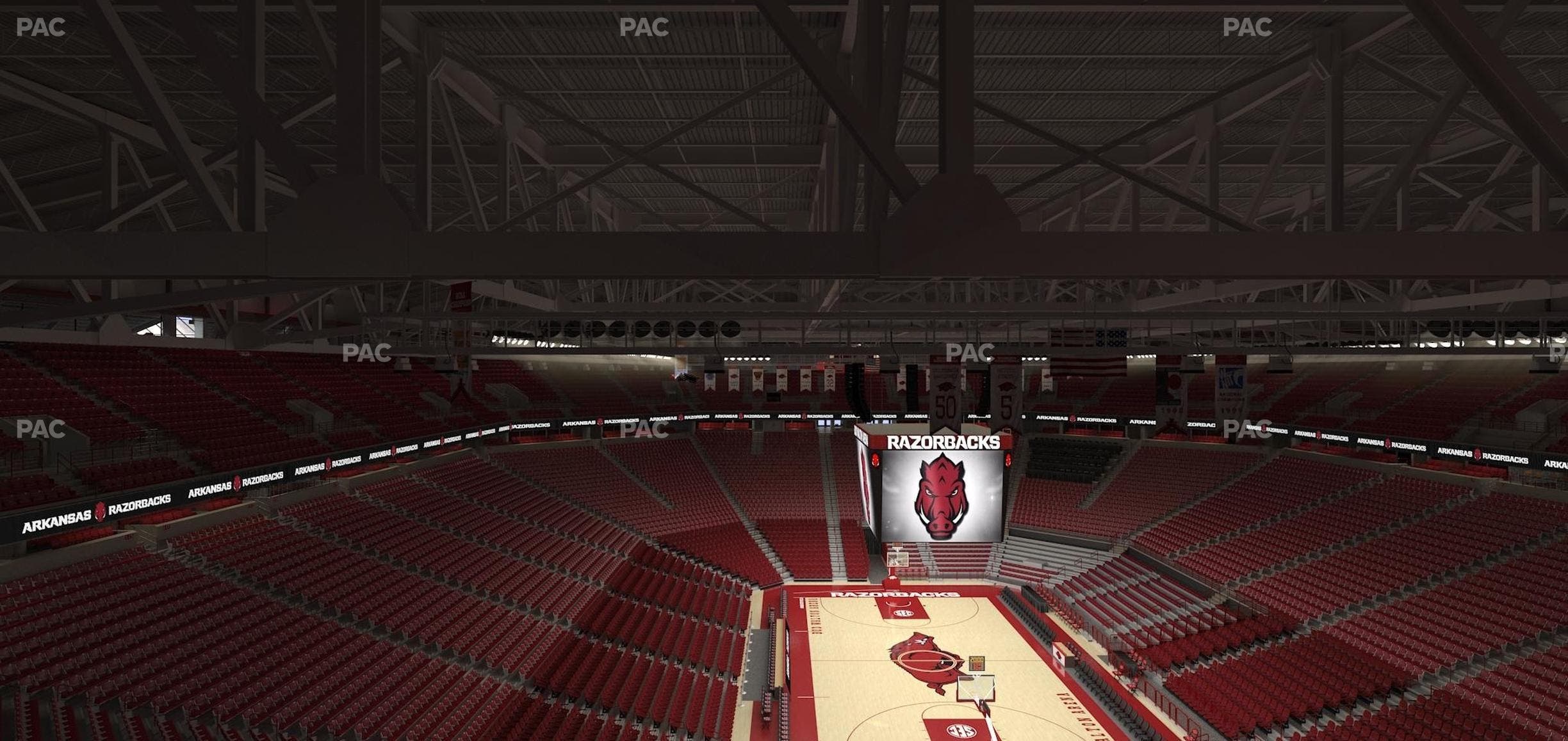 Bud Walton Arena - Section 210 Seat View