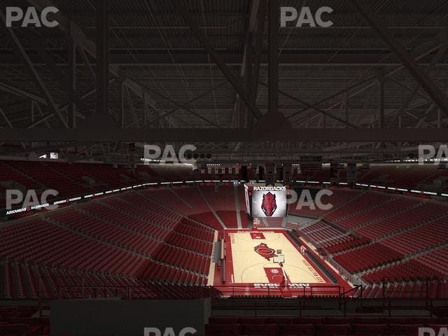 Bud Walton Arena - Section 210 Seat View
