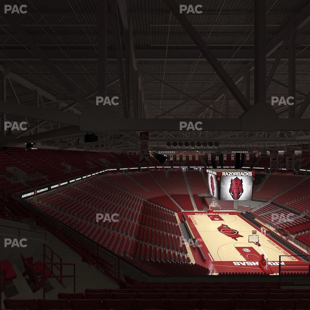 Bud Walton Arena - Section 211 Seat View