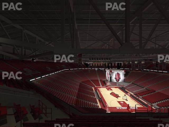 Bud Walton Arena - Section 211 Seat View