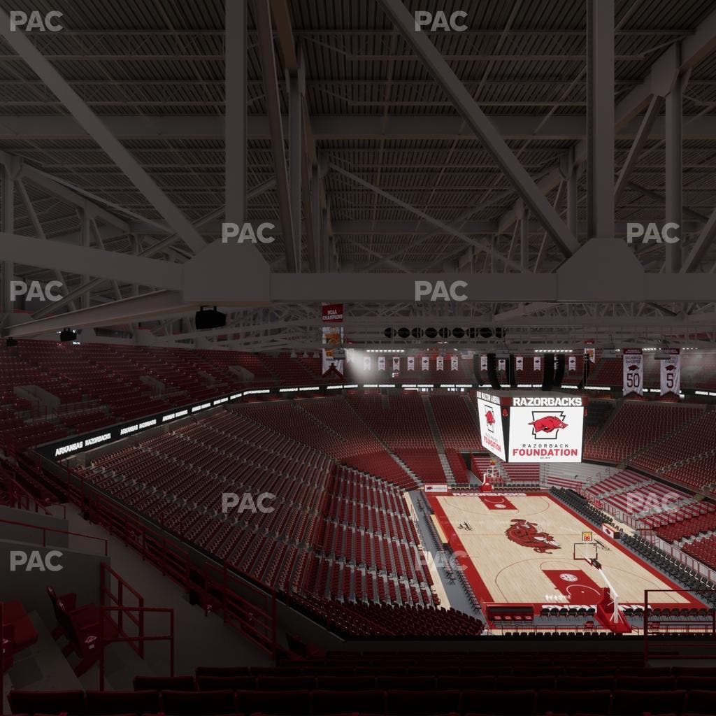 Bud Walton Arena - Section 211 Seat View