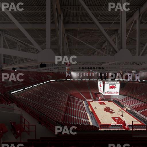 Bud Walton Arena - Section 211 Seat View