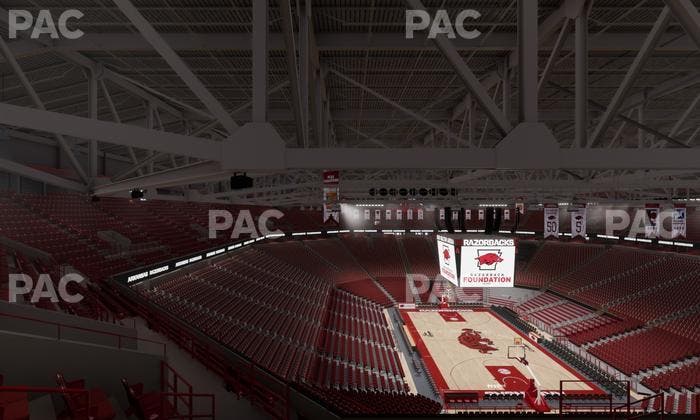 Bud Walton Arena - Section 211 Seat View