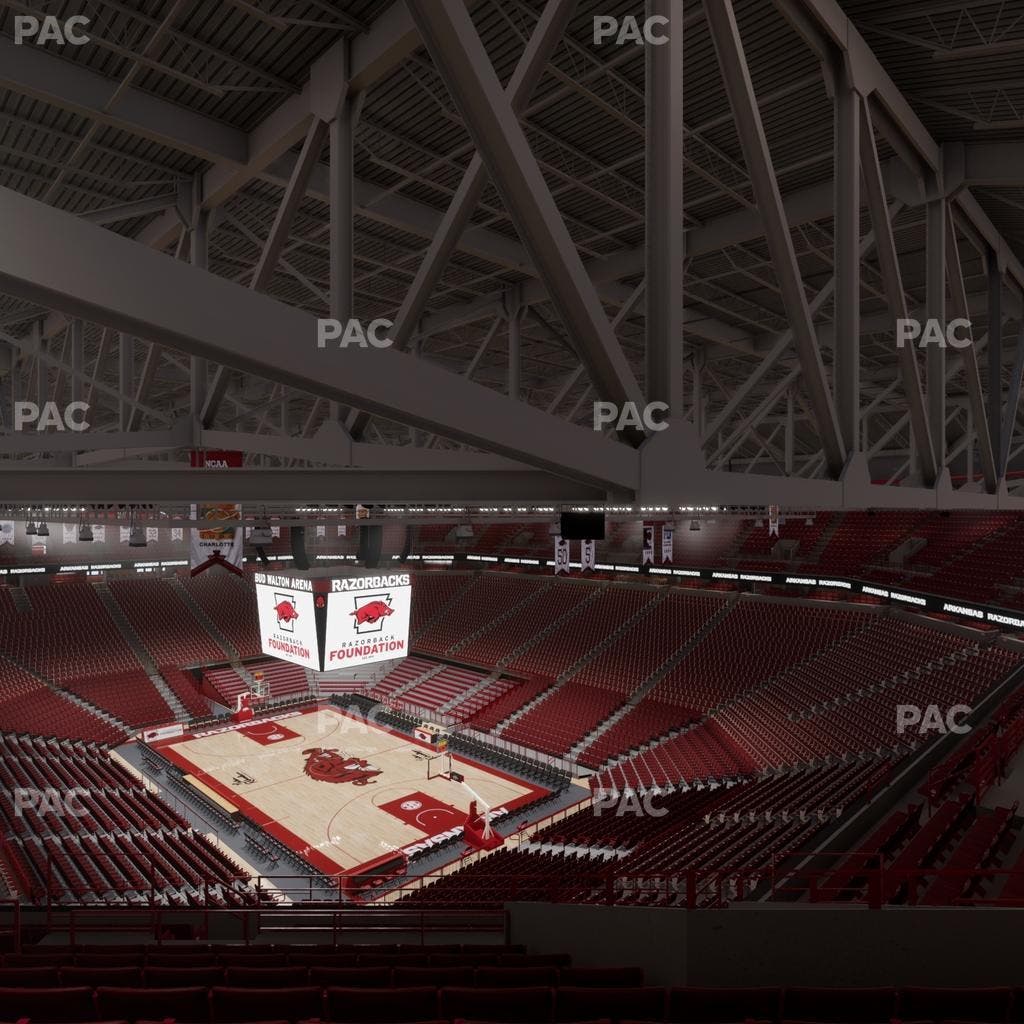 Bud Walton Arena - Section 212 Seat View