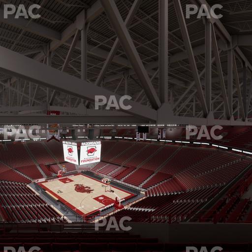 Bud Walton Arena - Section 212 Seat View