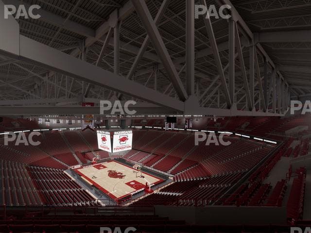 Bud Walton Arena - Section 212 Seat View