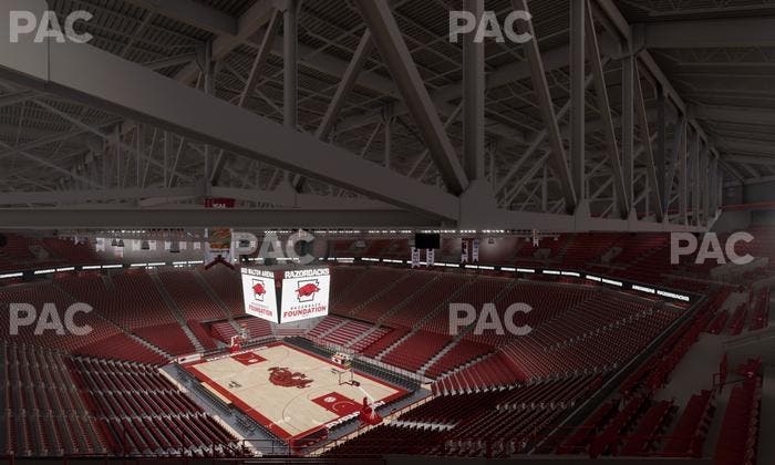 Bud Walton Arena - Section 212 Seat View
