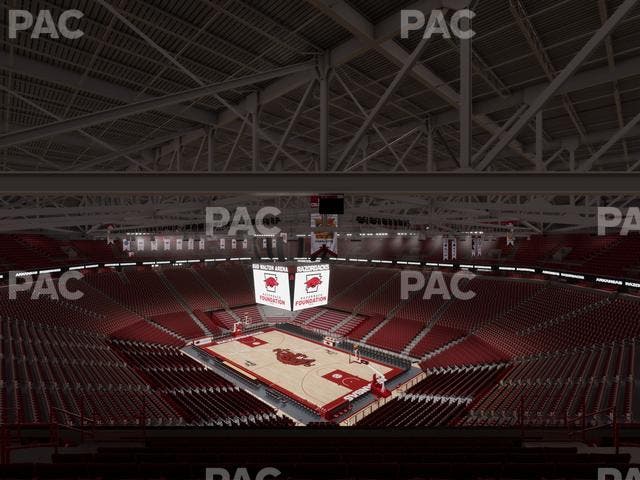 Bud Walton Arena - Section 213 Seat View