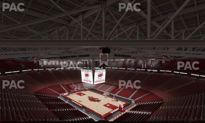 Bud Walton Arena - Section 213 Seat View