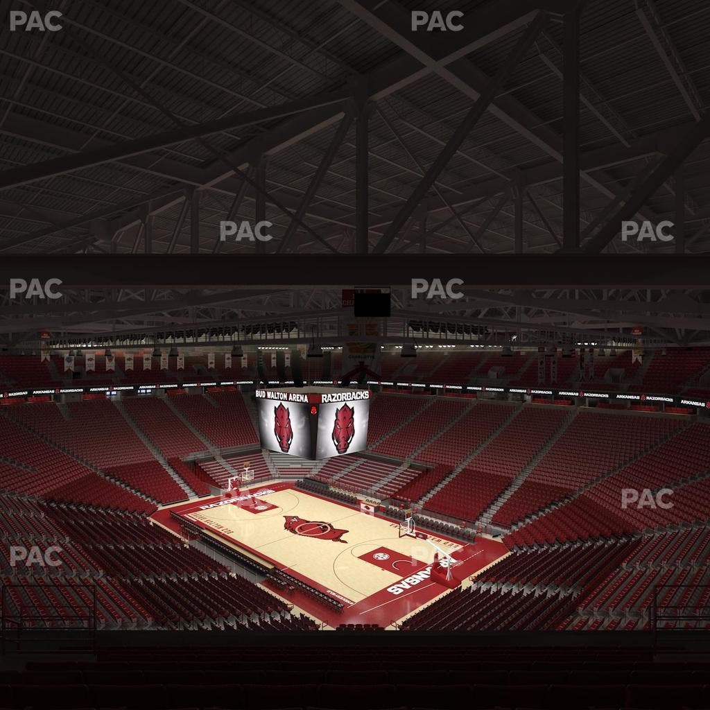 Bud Walton Arena - Section 213 Seat View
