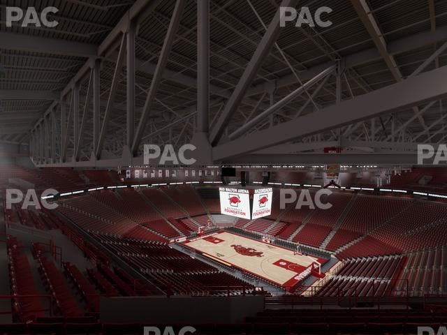 Bud Walton Arena - Section 214 Seat View