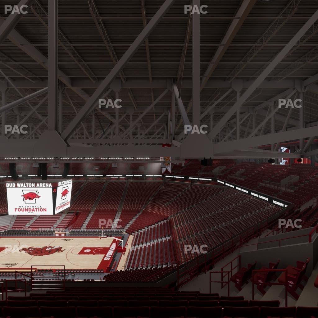 Bud Walton Arena - Section 215 Seat View