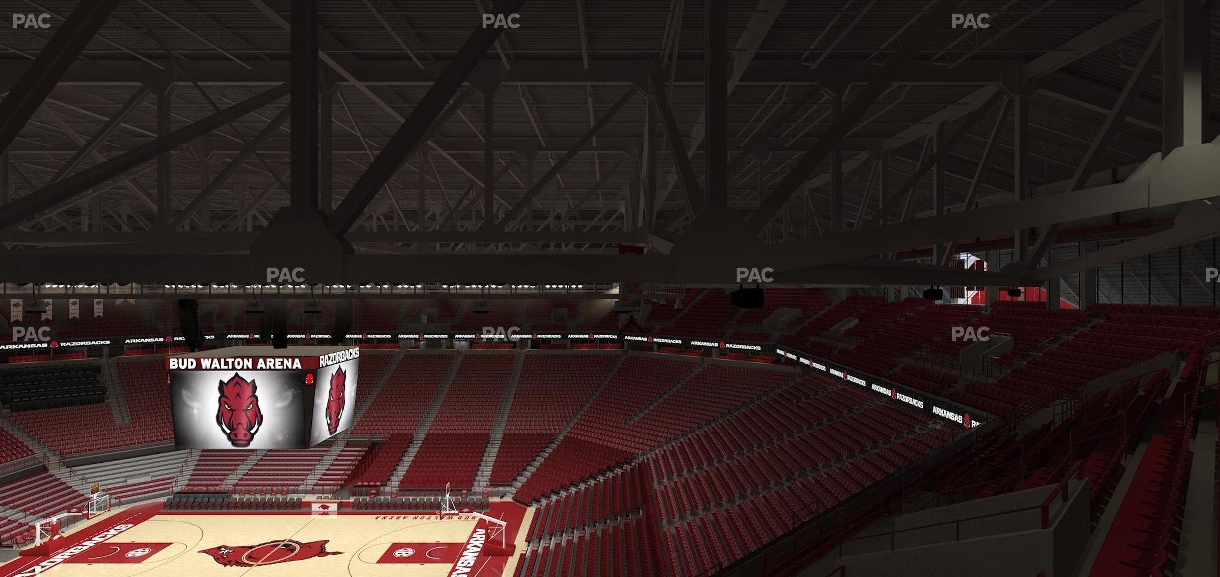 Bud Walton Arena - Section 215 Seat View