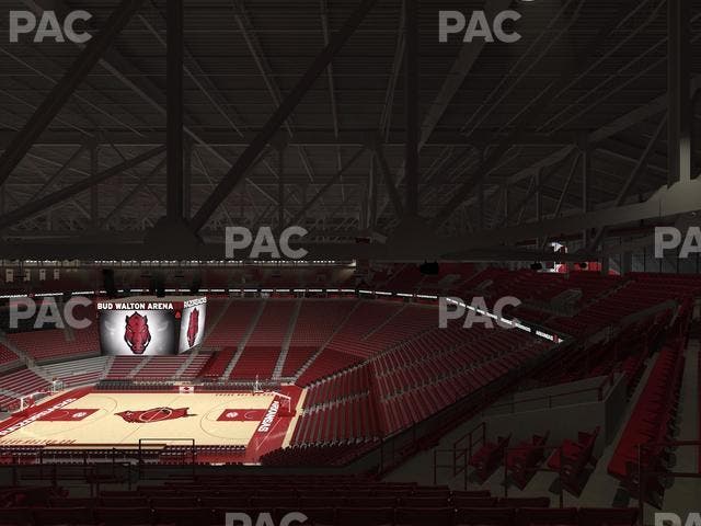 Bud Walton Arena - Section 215 Seat View