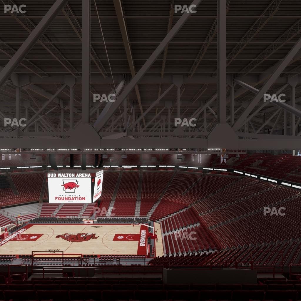 Bud Walton Arena - Section 216 Seat View
