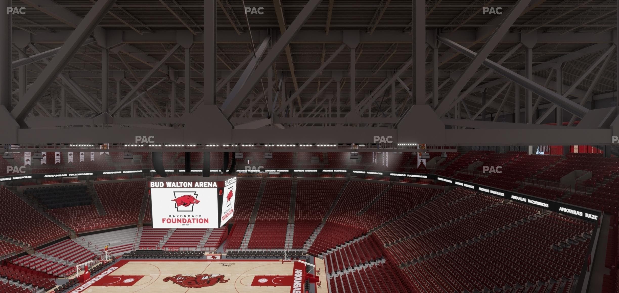 Bud Walton Arena - Section 216 Seat View