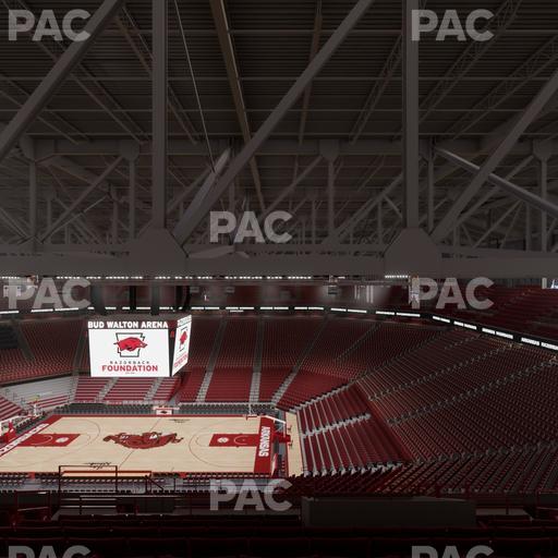 Bud Walton Arena - Section 216 Seat View