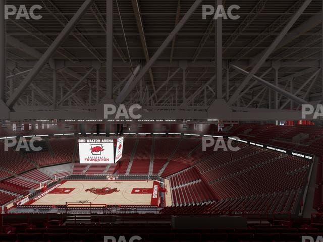 Bud Walton Arena - Section 216 Seat View