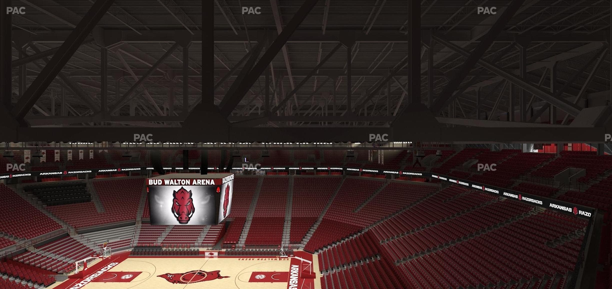 Bud Walton Arena - Section 216 Seat View