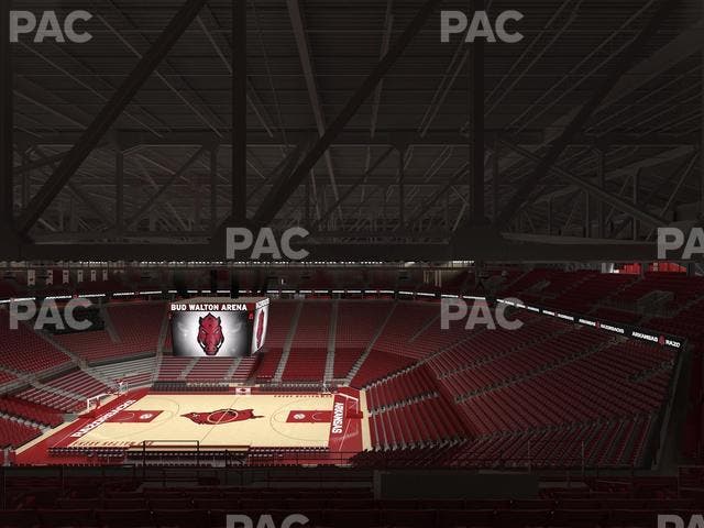 Bud Walton Arena - Section 216 Seat View