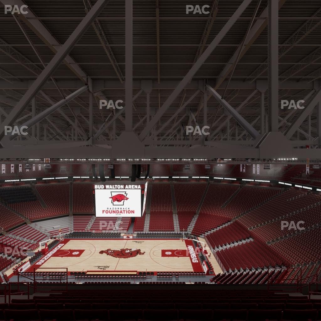 Bud Walton Arena - Section 217 Seat View