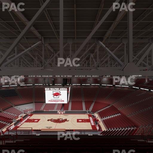 Bud Walton Arena - Section 217 Seat View