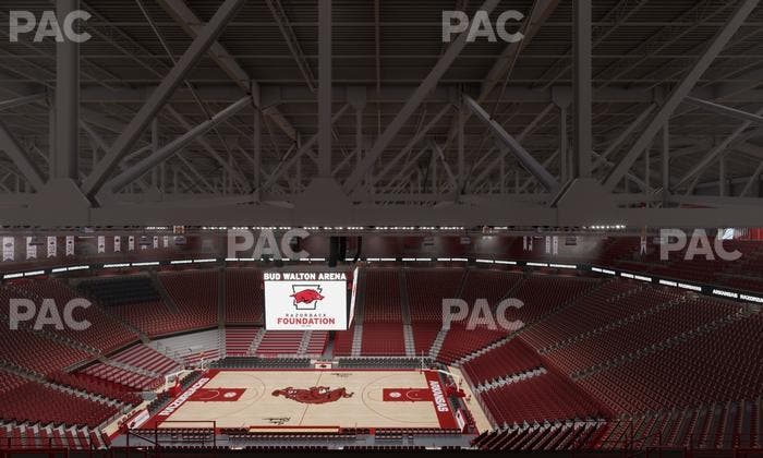 Bud Walton Arena - Section 217 Seat View