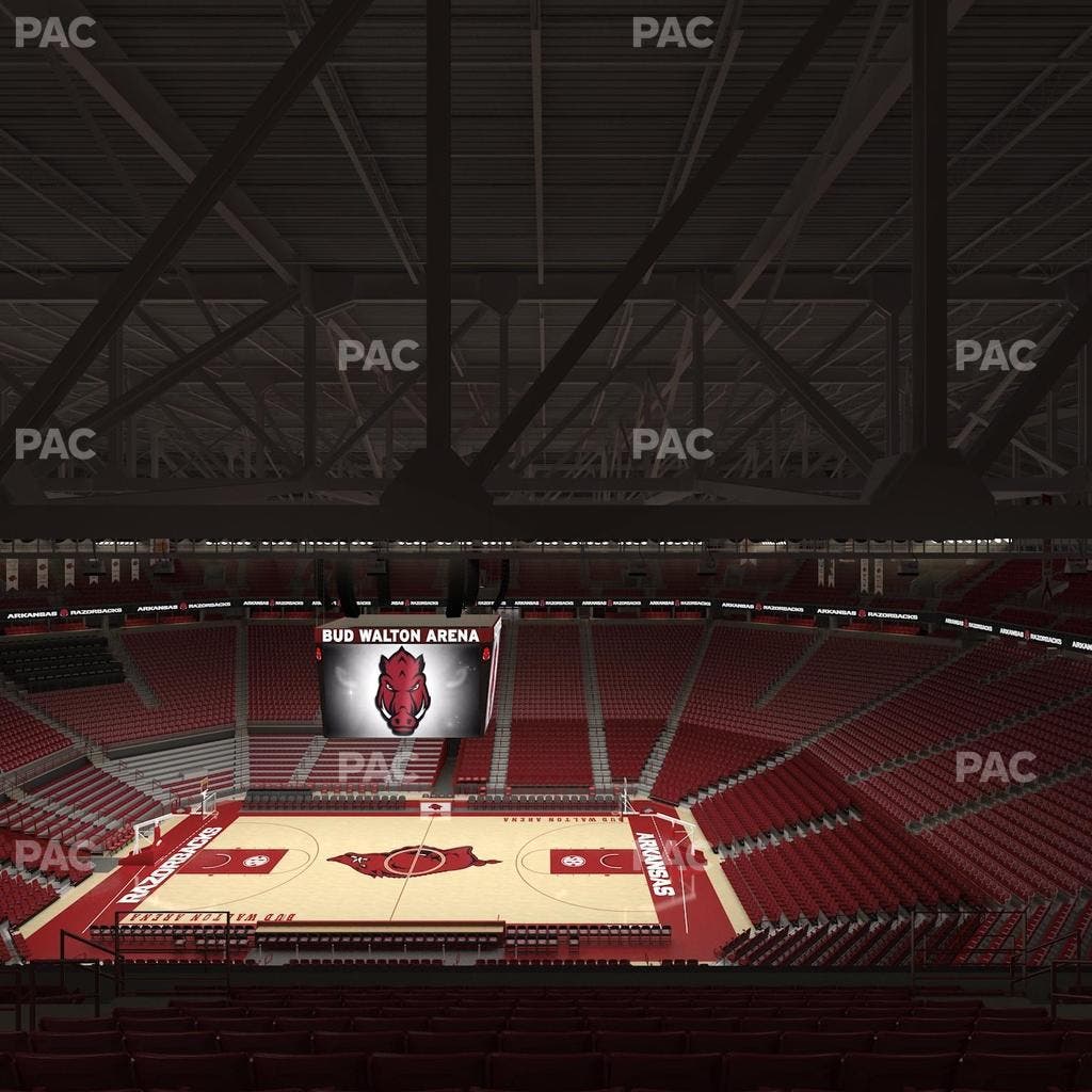 Bud Walton Arena - Section 217 Seat View