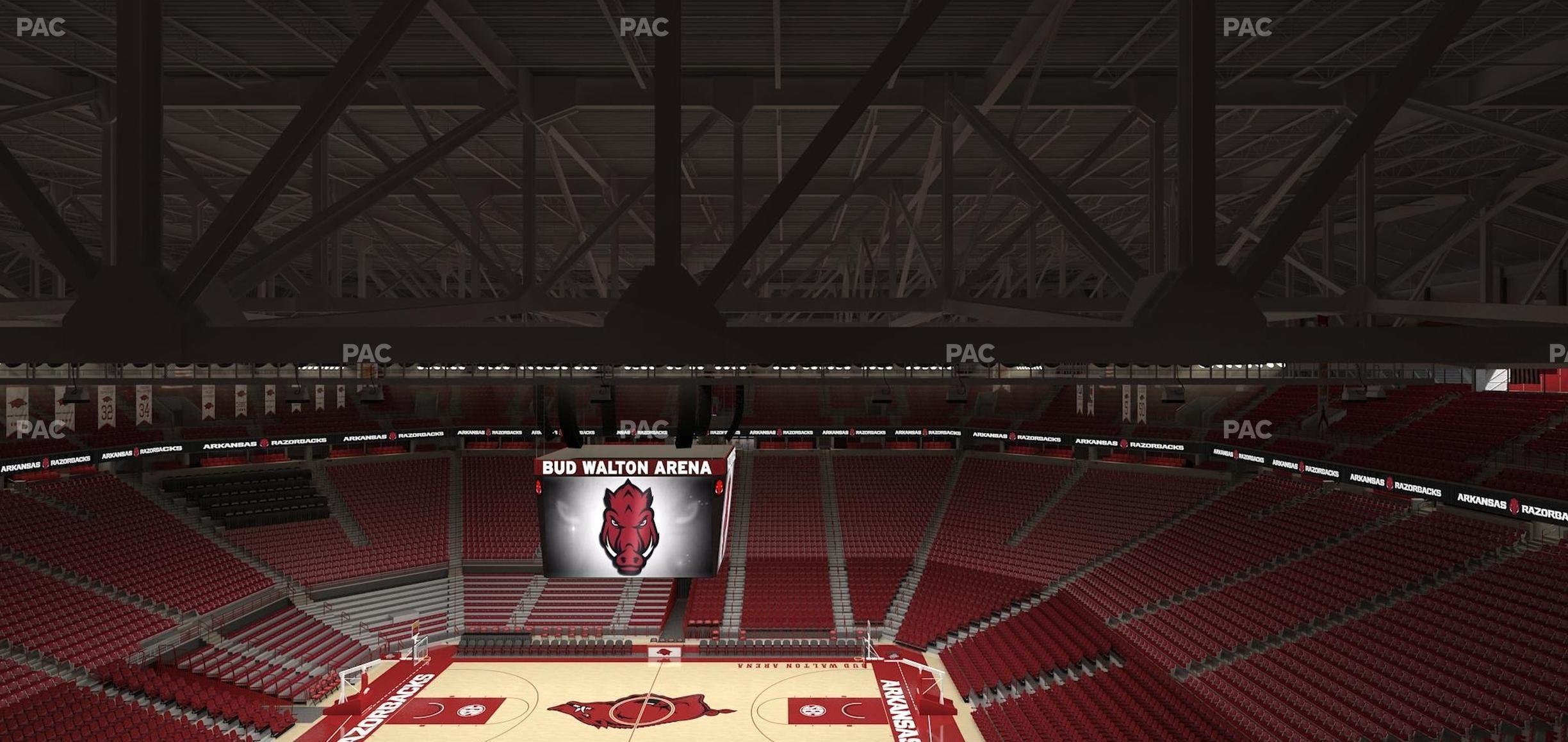 Bud Walton Arena - Section 217 Seat View