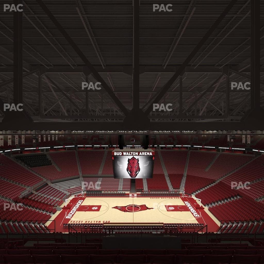 Bud Walton Arena - Section 218 Seat View