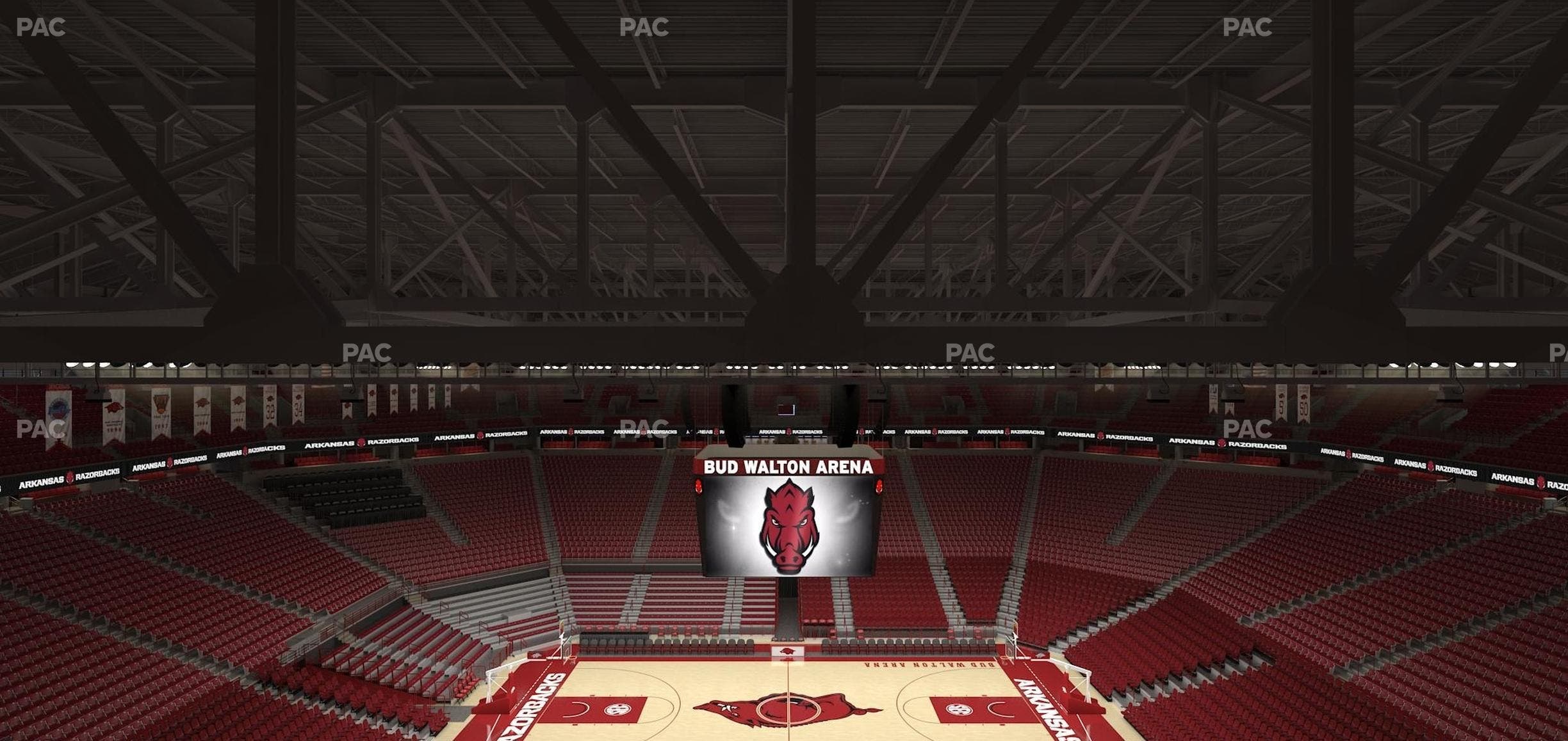 Bud Walton Arena - Section 218 Seat View