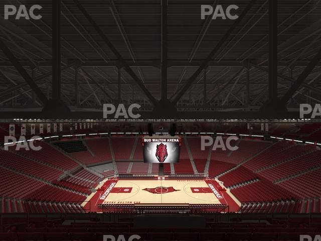 Bud Walton Arena - Section 218 Seat View