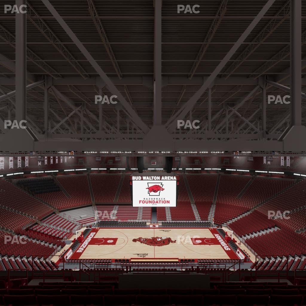 Bud Walton Arena - Section 218 Seat View