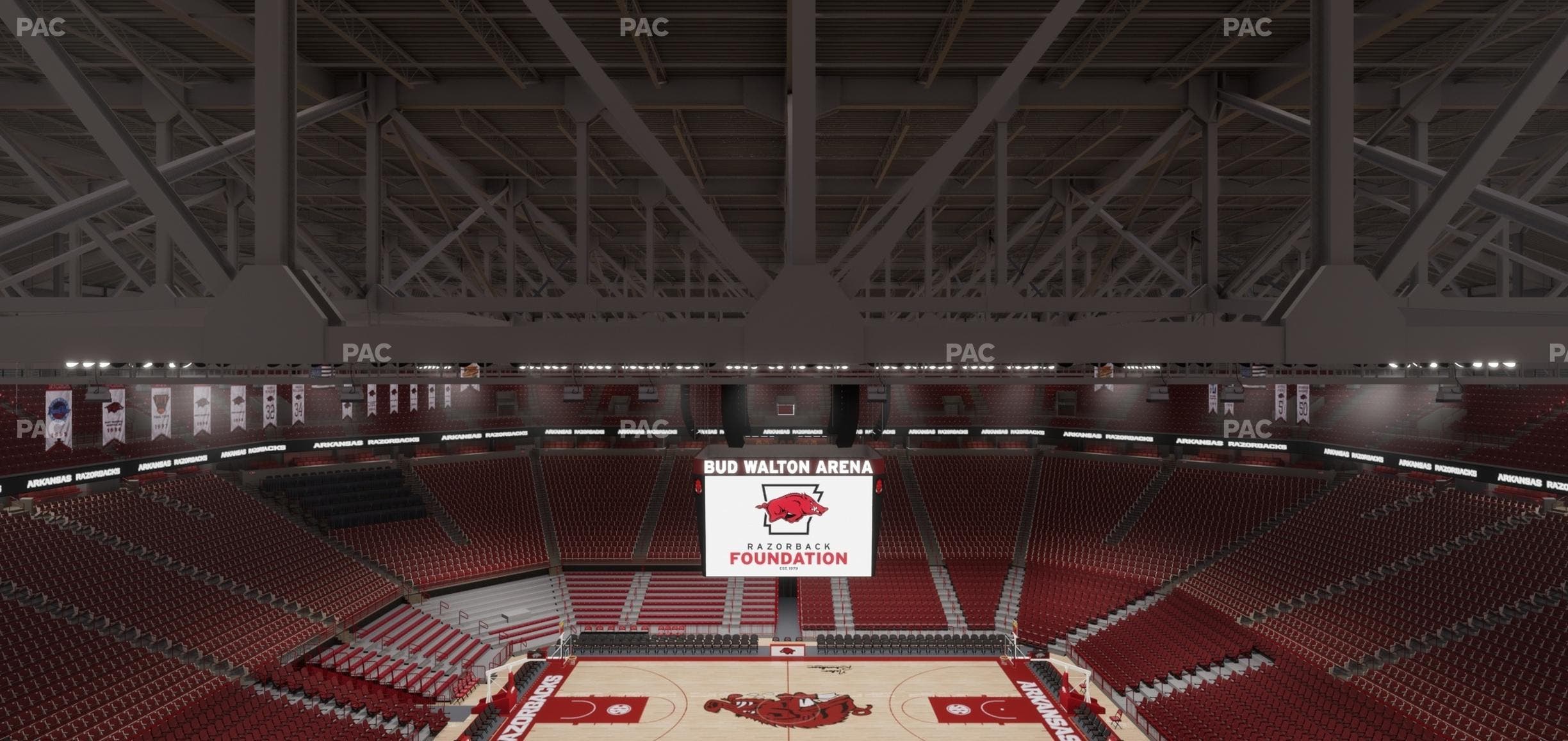 Bud Walton Arena - Section 218 Seat View