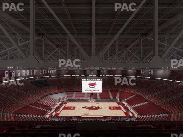 Bud Walton Arena - Section 218 Seat View