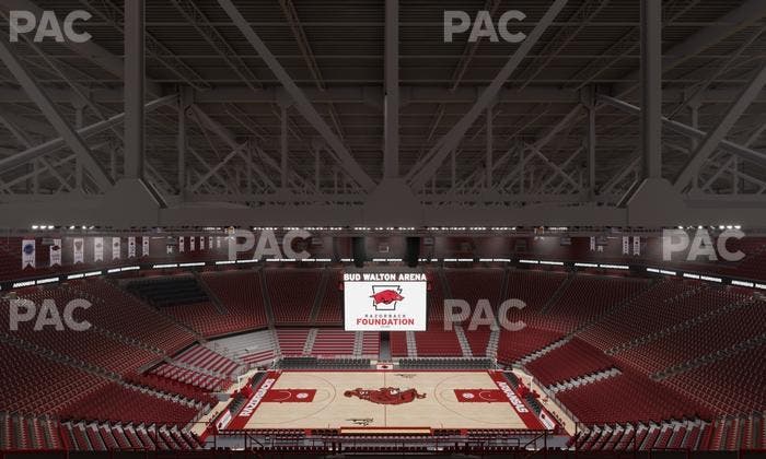 Bud Walton Arena - Section 218 Seat View
