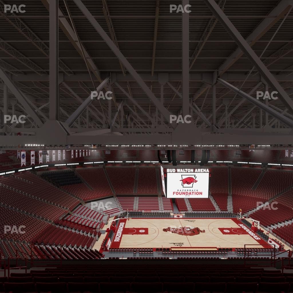 Bud Walton Arena - Section 219 Seat View