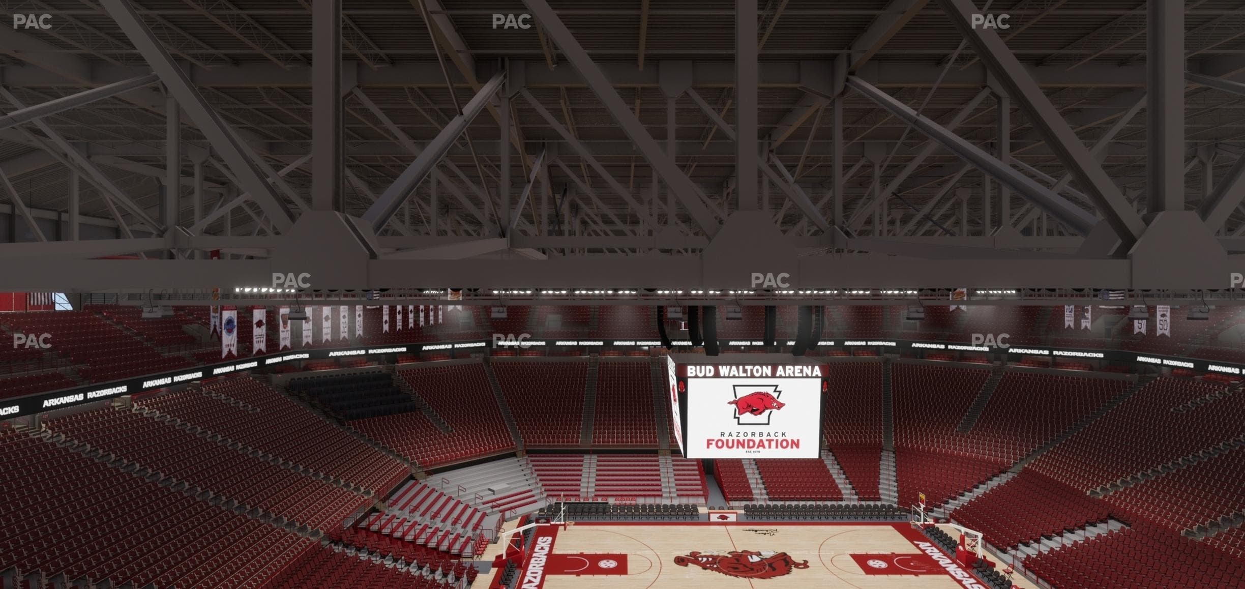Bud Walton Arena - Section 219 Seat View