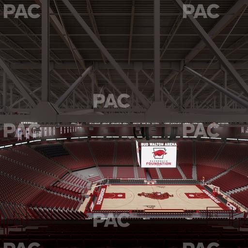 Bud Walton Arena - Section 219 Seat View