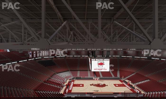 Bud Walton Arena - Section 219 Seat View