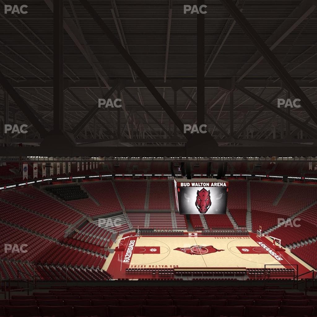 Bud Walton Arena - Section 219 Seat View