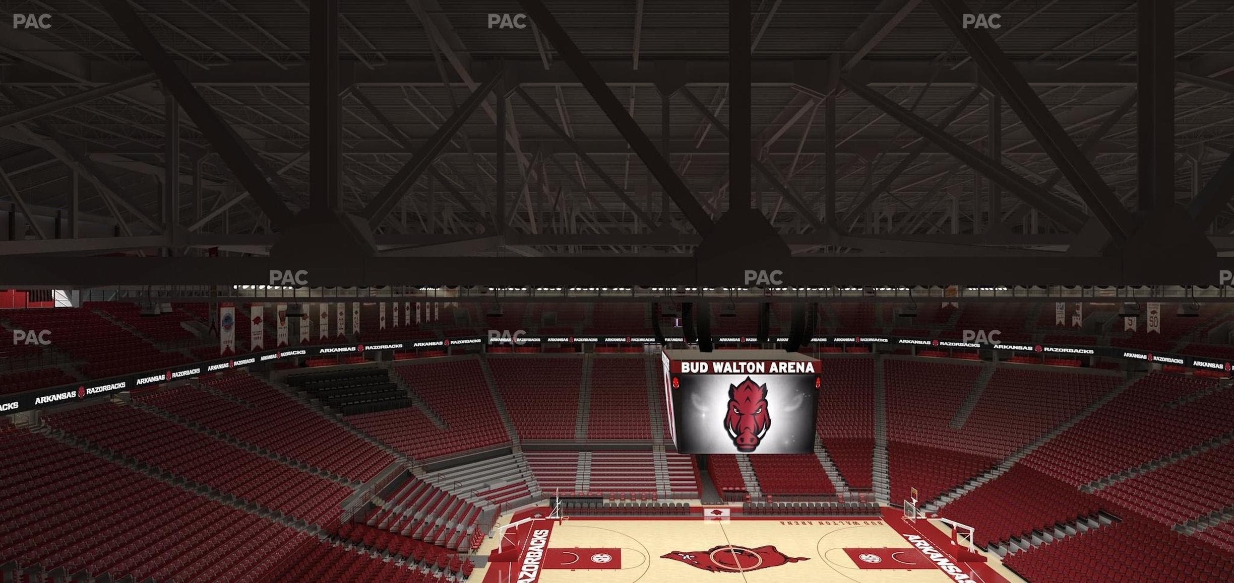 Bud Walton Arena - Section 219 Seat View