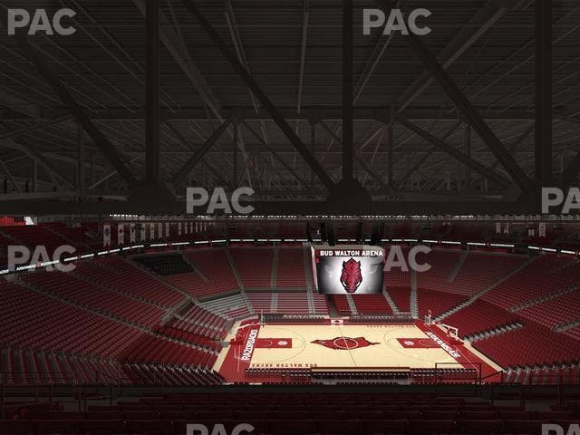 Bud Walton Arena - Section 219 Seat View