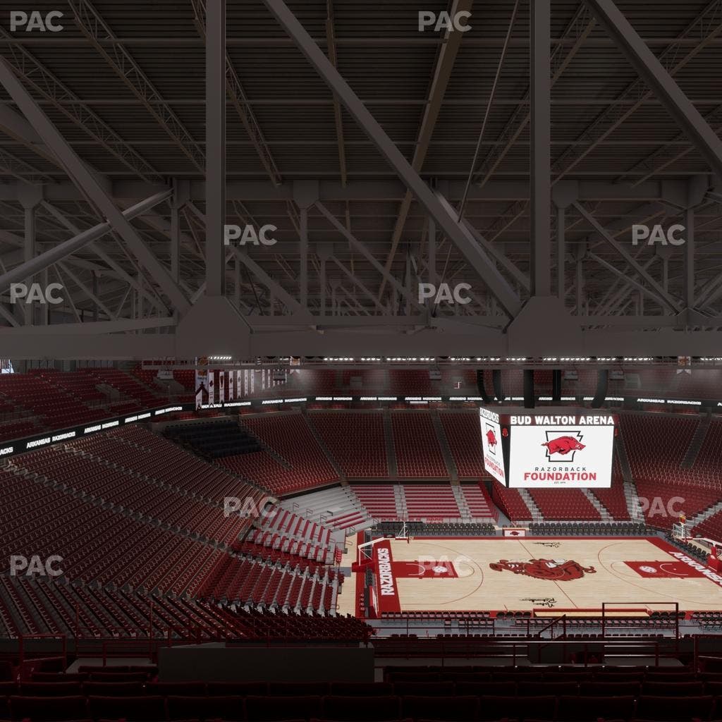 Bud Walton Arena - Section 220 Seat View
