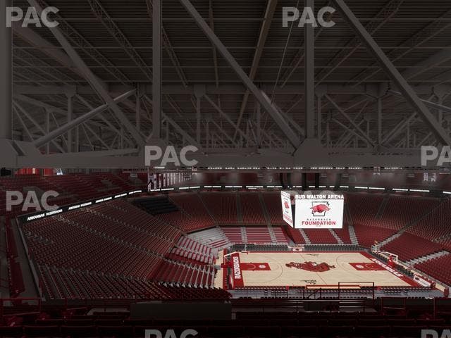 Bud Walton Arena - Section 220 Seat View