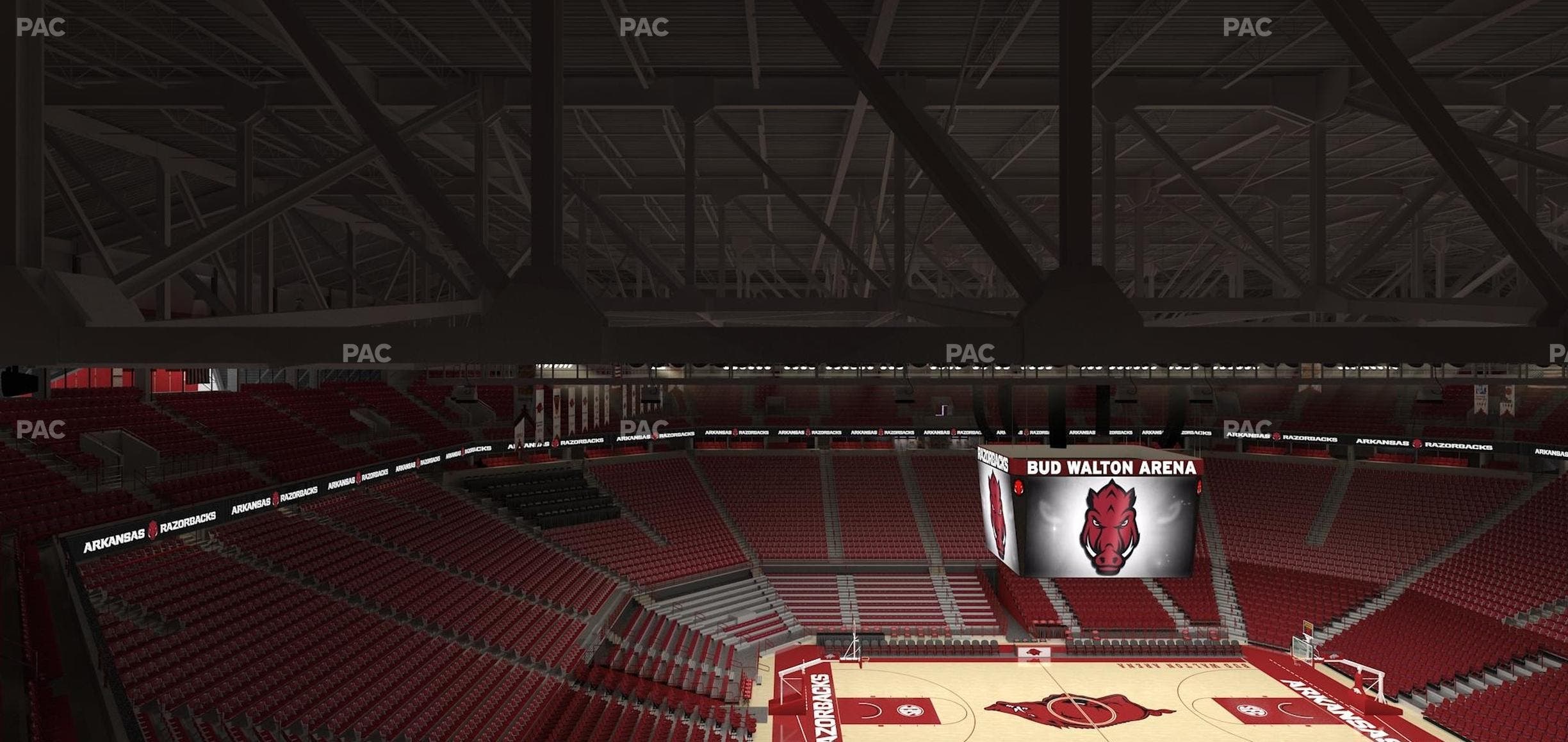 Bud Walton Arena - Section 220 Seat View